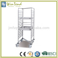 Cooking trays bread cart, custom brakery pan gastronorm rack trolley